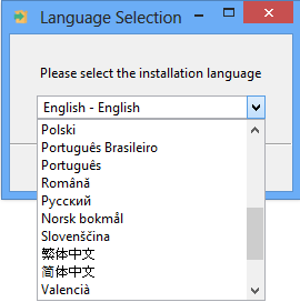 Native Only Language Selection