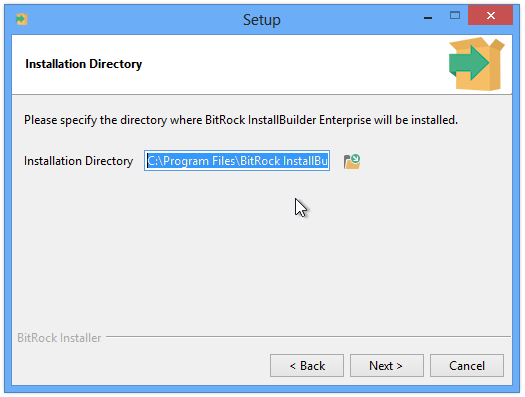 Windows Select Installation Directory
